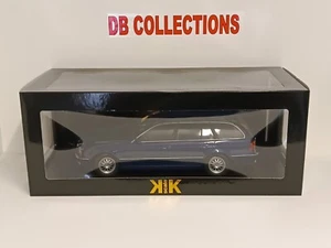 BMW 530D E39 touring 1997 bleu 1/18 KK scale neuf - Foto 1 di 1