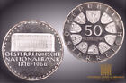 Austria - 50 Schilling Silver Proof 1966 (KM.2900) .... Proof Fleur de Coin