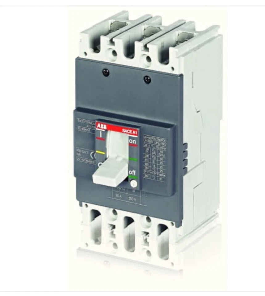 ABB A1N125 100A 3P MCCB Circuit Breaker 36kA – Industrial Grade CUSTOMS INCLUDED - Image 1 of 1