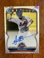 2023 Bowman Chrome Jesus Baez On Card Auto- 1st Bowman Card
