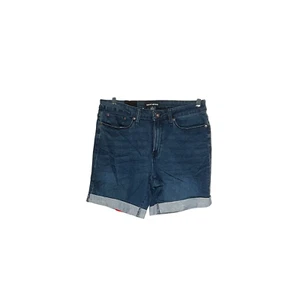 DKNY Blue Denim Bermuda Shorts - Women's Size 8 - Picture 1 of 4