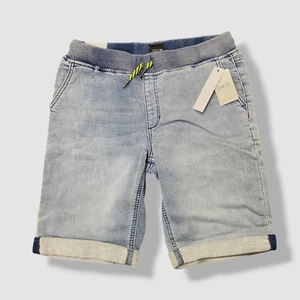 Joe's Kid's Boy's Blue Denim Slim-Fit Jogger Shorts Size L - Picture 1 of 3