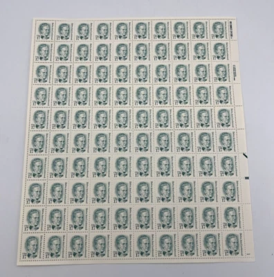 Belva Ann Lockwood Sheet of 100 17 Cent Postage Stamps Scott #2178 - Image 1 of 4