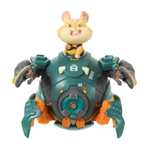 Overwatch Cute But Deadly Wrecking Ball Hammond Figure Blizzard 2019 Exclusive Cover