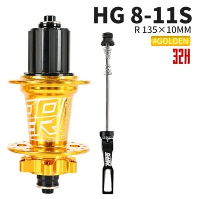 Buje de bicicleta de montaña con cojinete sellado 28/32/36 orificios freno de disco bujes de bicicleta 12S Foto 1 de 4