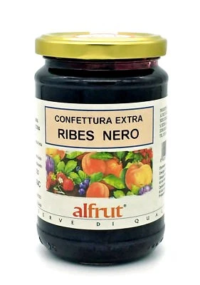 AL.FRUT - SAN PIETRO AL NATISONE (UD) Confettura EXTRA RIBES NERO AL.FRUT 350g - prodotto artigianale del Friuli