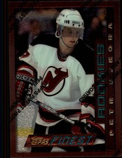 1995-96 Finest Devils Hockey Card #134 Petr Sykora B Rookie