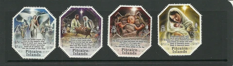 PITCAIRN ISLANDS 2015 CHRISTMAS SET MNH Cover