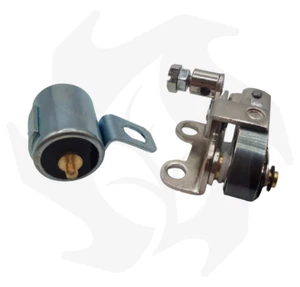 Puntine Platinate + Condensatore Per INTERMOTOR IM 250-300-350  BG002236-002207 - Imagen 1 de 4