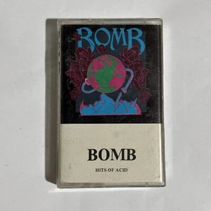 Bomb Hits of Acid Cassette Tape 1991 Boner Records OG 1st US Pressing - Picture 1 of 4