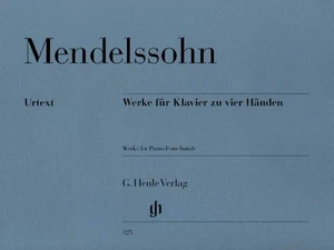 Mendelssohn Works for Piano Sheet Music 1 Piano 4 Hands NEW 051480325 - Picture 1 of 1
