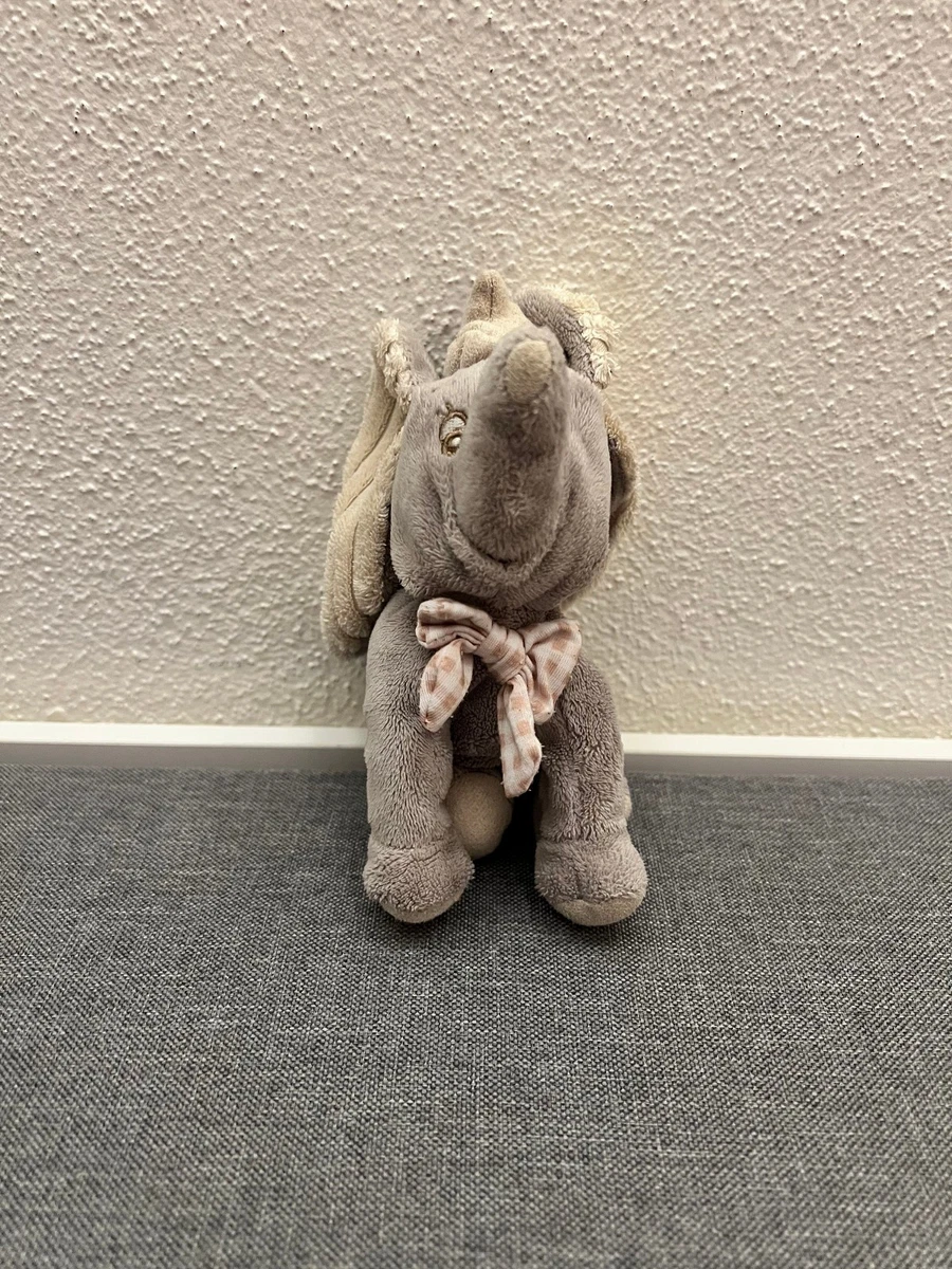 ISAKEN 30cm LED Leuchtender Plüsch-Elefant – Kuscheliges Stofftier Mit Lichtern, Geschenkidee