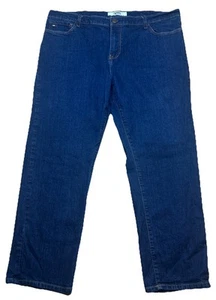 Tommy Hilfiger Stretchy Relaxed Dark Wash Men’s Size 40x32 Jeans - Picture 1 of 11