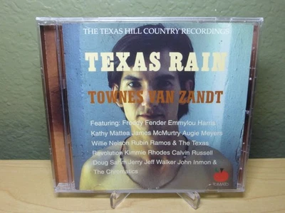 Townes Van Zandt - Texas Rain: The Texas Hill Country Recordings томатный компакт-диск - Изображение 1 из 3