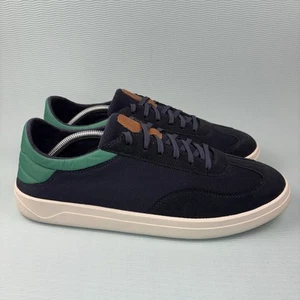 Zapatillas informales OluKai Punini para hombre talla 13 azul marino bambú verde 10514-548Z - Imagen 1 de 9
