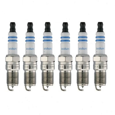 6 pc Bosch Double Iridium Spark Plugs for 2001-2005 Ford Explorer Sport Trac ew - Image 1 of 4