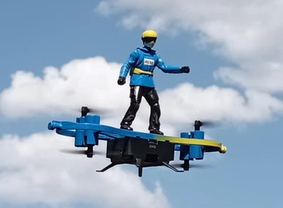 RC 4 Kanal 2,4 GHz 6 Achsen Gyro Flyboard Air Board Quadrocopter Gleitschirm RTF - Bild 1 von 4