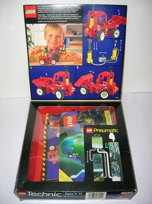 LEGO Technic 8044 UNIVERSAL BUILDING SET Complete? Box Instructions Vintage 1989 - Image 1 of 4