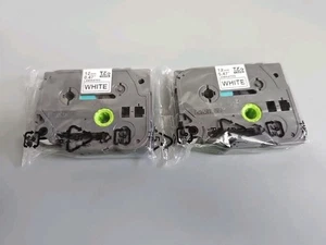 Brother label maker tape P touch 12mm 0.47 black TZe-231 plus bonus - Picture 1 of 2