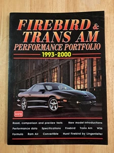 Firebird & Trans Am Performance Portfolio 1993-2000 RM Clarke Brooklands - Picture 1 of 9