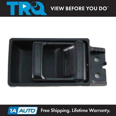 TRQ Interior Door Handle Black For 1986-1994 Nissan D21 1995 Pickup - Image 1 of 2