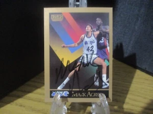 MARK ACRES AUTHENTIC SIGNED/AUTOGRAPHED SKYBOX CARD ORLANDO MAGIC NBA - Picture 1 of 4