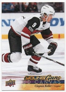 2017-18 Upper Deck Series 1 Canvas Veteran Young Guns Short Print SP Pick Any