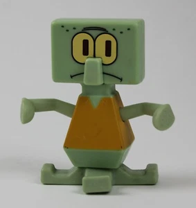2009 SQUIDWARD Plastic Figure Burger King Toy 3.25" (8.5 cm.) Spongebob Cartoon - Picture 1 of 7