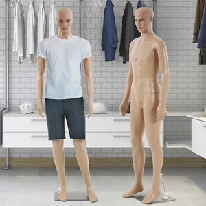 73" Male Mannequin Detachable Torso Manikin Dress Form Full Body Mannequin Stand - Picture 1 of 9
