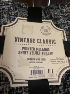 Throw Blanket 50x60 - Picture 1 of 3