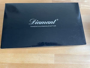Diamant Damen Tanzschuhe - Größe 36 - 3 1/2 in Schwarz/Rot. - Bild 1 von 9