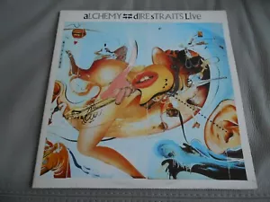 DIRE STRAITS - ALCHEMY - 1st PRESS - UK - MINT PLAY - 2LP - COMPLETE - TOUR BOOK - Picture 1 of 16