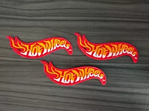 3 pcs Hot Wheel Car Patch Iron on Embroidered or Sew on Shirt Jacket bag hat#001 - Picture 1 of 6