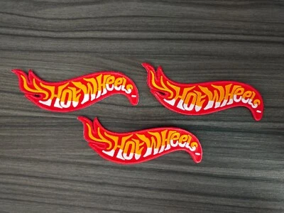 3 pcs Hot Wheel Car Patch Iron on Embroidered or Sew on Shirt Jacket bag hat#001 - Image 1 of 4