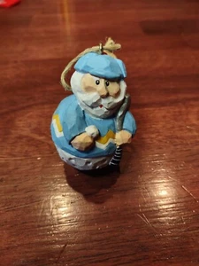 Eddie Walker Midwest of Cannon Falls Santa Golfball Ornament - Bild 1 von 3