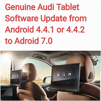 Genuine Audi Rear Seats Entertainment Tablets Software Update / Upgrade  • 177.86€
