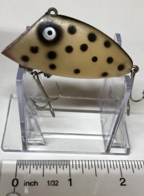 Swimming Minnow Fishing Lure White/black Spot #M6 - Image 1 of 3