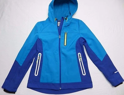 FREE COUNTRY Jacket women's size SMALL blue softshell coat NEW (km14) - Image 1 of 4