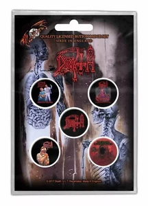 DEATH - OFFICIAL BADGE SET BUTTON - SET Human - Picture 1 of 1
