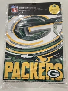 Green Bay Packers NFL Justin Patten Design 2 - Sided 18" x 12.5" Garden Flag - Picture 1 of 1