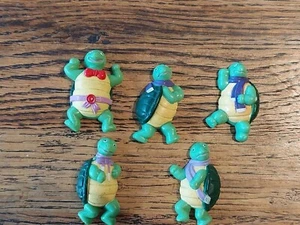 5 Vintage Turtle Cute Kitsch Fridge Magnets  - Picture 1 of 3