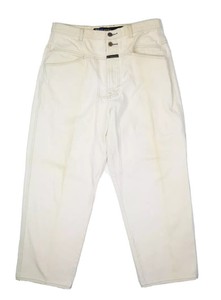 Marithe Francois Girbaud Jeans Mens 32x28 White Denim Brand X Authentic Fit