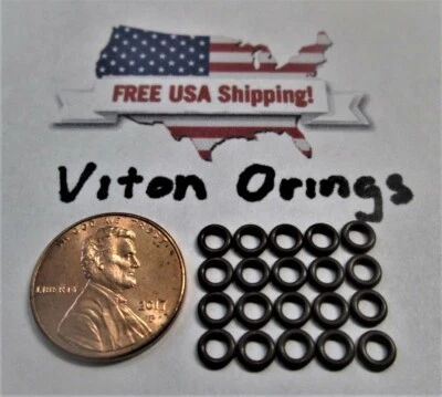 20 pk VITON o-rings for Briggs & Stratton Nikki carburetor main jets rebuild kit - Image 1 of 4