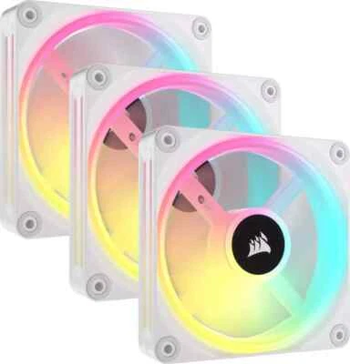 Corsair iCUE LINK QX120 RGB Fan 3-pack + Hub (CO-9051006-WW) (U)(W) - Bild 1 von 4