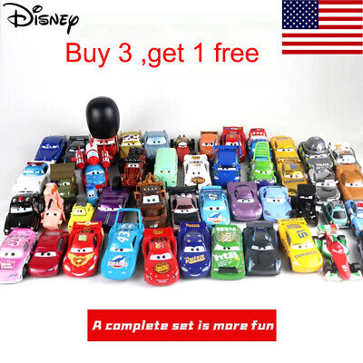 Disney Pixar Cars Lot Lightning McQueen 1:55 Diecast Model Car Toys Boy Loose • 1.13$