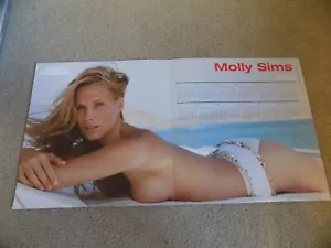 Póster de traje de baño Molly Sims 2002 Sports Illustrated - Imagen 1 de 1