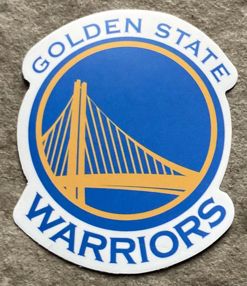 Golden State Warriors Sticker Decal NBA Basketball 2.5”x2” - Image 1 of 1