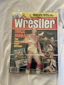 HULK HOGAN The Wrestler Magazine April 1991 BRUNO SAMMARTINO/ULTIMATE WARRIOR - Foto 1 di 1