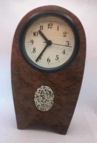 Cherry and Redwood Desk Decorative Clock Cover