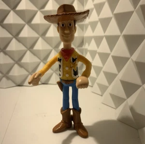 Disney Toy Story Sheriff Woody Action Figure 2005 Pixar McDonalds 6” Cowboy Doll - Picture 1 of 8